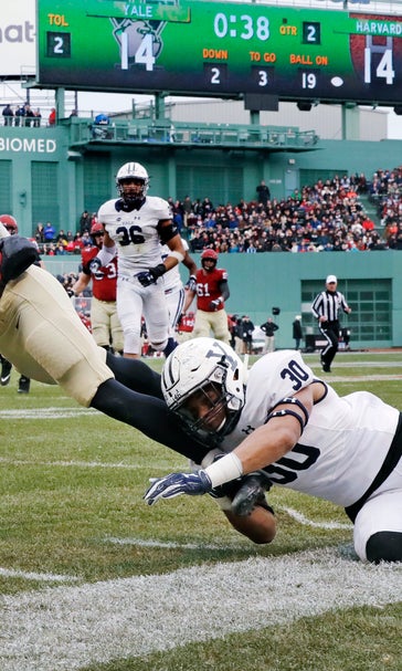 Harvard beats Yale 45-27 as The Game sets scoring record